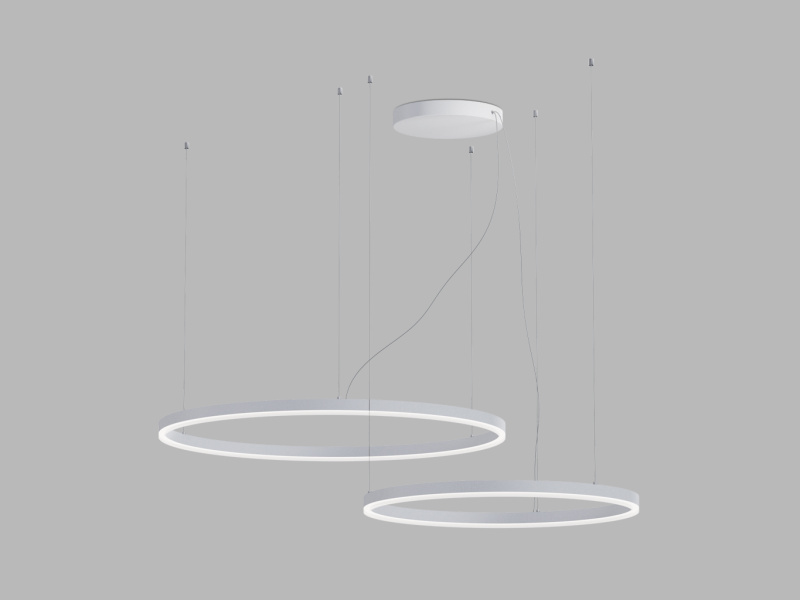 Led2 Závěsné LED svítidlo CIRCLE SET 2 Barva: Bílá, Stmívání: TRIAC