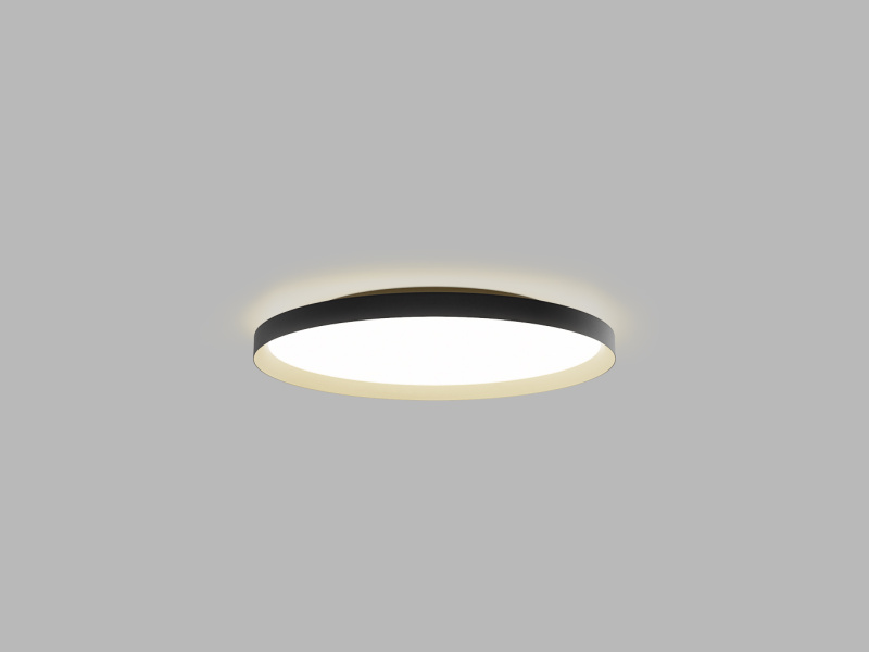 Led2 Stropní LED svítidlo MOON ø 60 cm Barva: Černo zlatá, Stmívání: Casambi TW
