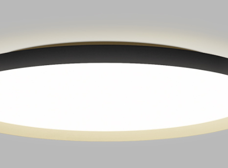 Led2 Stropní LED svítidlo MOON ø 80 cm Barva: Černo zlatá, Stmívání: TRIAC