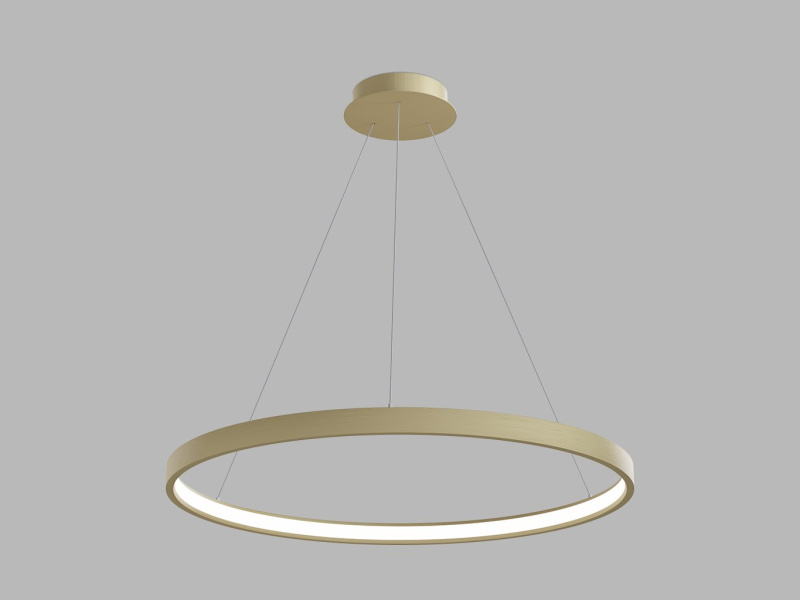 Led2 Závěsné LED svítidlo CIRO 80 P-Z, 60W Barva: Zlatá, Stmívání, řízení: 3000/4000K DALI/PUSH