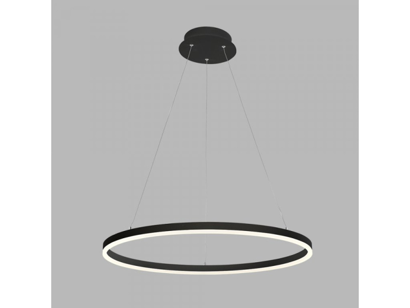 Led2 Závěsné LED svítidlo CIRCLE P-Z ø 80 cm, 3000/4000K Barva: Černá, Stmívání: TRIAC (ON/OFF)