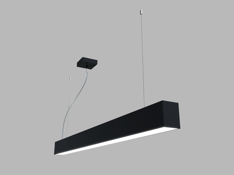 Led2 Lineární závěsné LED svítidlo LINO II 120 cm Barva: Černá, Stmívání: On-Off, Vyzařování světla: dolů