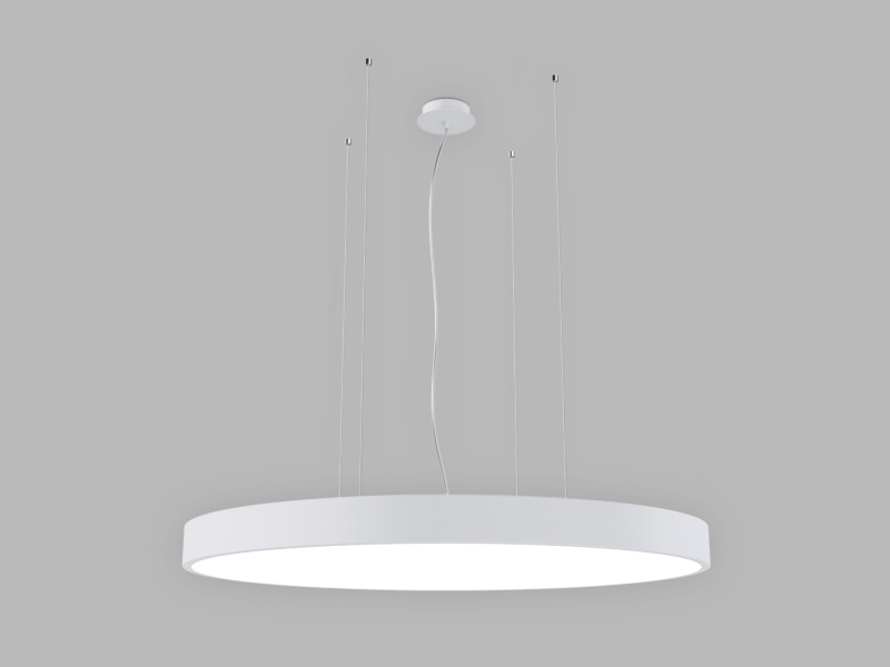 Led2 Závěsné LED svítidlo MONO SLIM P-Z ø 80 cm, 3000/4000K Barva: Bílá, Stmívání, řízení: TRIAC