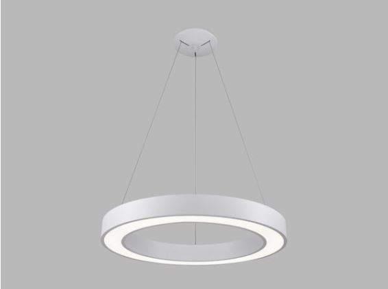 Led2 Závěsné LED svítidlo SATURN SLIM ø 60 cm, 3000/4000K Stmívání: DALI TW, Barva svítidla: bílá