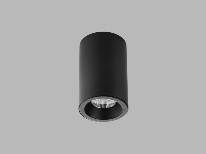 Led2 Stropní LED svítidlo TUBUS II B, 9W Barva: Černá, Stmívání, řízení: ON/OFF, Teplota barvy: 3000/3500/4000K