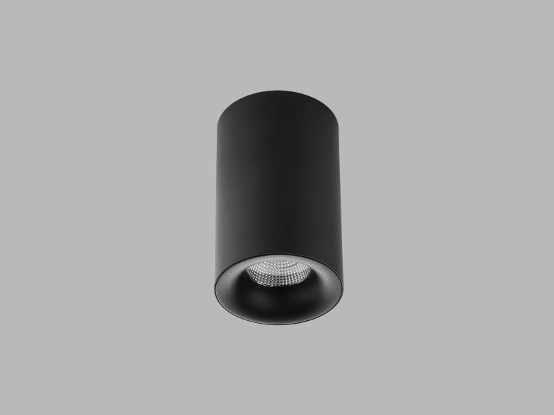 Led2 Stropní LED svítidlo TUBUS II C, 9W Barva: Černá, Stmívání, řízení: ON/OFF, Teplota barvy: 3000/3500/4000K