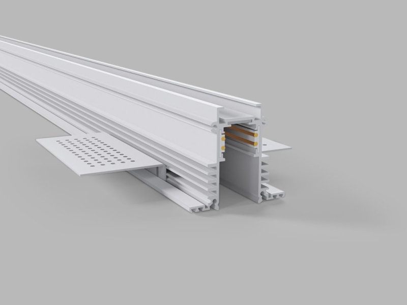 Led2 Zápustná magnetická lišta 48V MAG IN TRACK, d. 2m, DALI Barva: Bílá