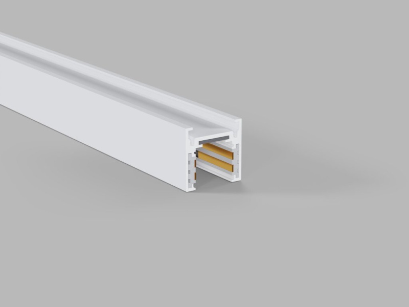 Led2 Přisazená magnetická lišta 48V MAG LOW TRACK, d. 2m, DALI Barva: Bílá