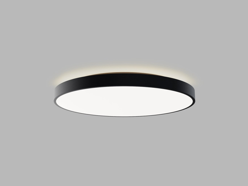 Led2 Stropní LED svítidlo RINGO II 80 P/N, 80+12W Barva: Černá, Stmívání, řízení: 3000/4000K CASAMBI TW