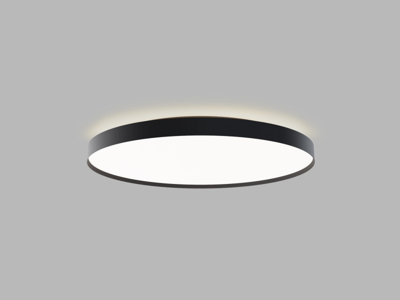 Led2 Stropní LED svítidlo TORO 80 P/N, 80+12W Barva: Černá, Stmívání, řízení: 3000/4000K TRIAC (ON/OFF)