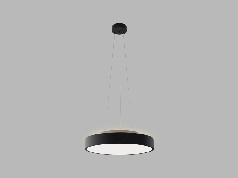 Led2 Závěsné LED svítidlo RINGO II 40 P/N-Z, 32+8W Barva: Černá, Stmívání, řízení: 3000/4000K ZIGBEE TW
