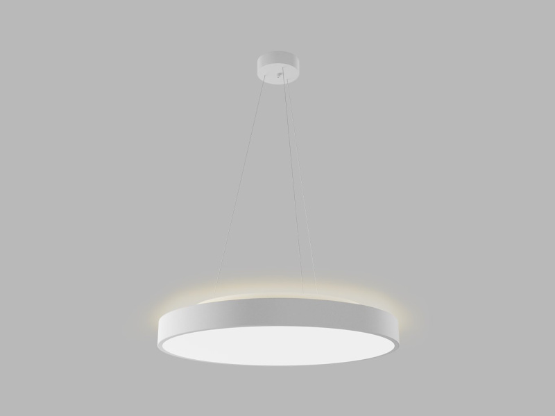 Led2 Závěsné LED svítidlo RINGO II 60 P/N-Z, 55+10W Barva: Bílá, Stmívání, řízení: 3000/4000K DALI/PUSH
