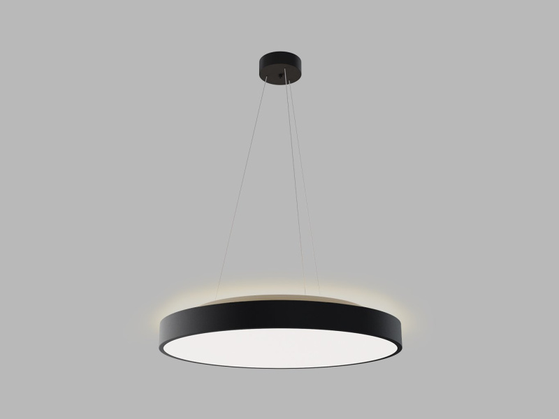 Led2 Závěsné LED svítidlo RINGO II 60 P/N-Z, 55+10W Barva: Černá, Stmívání, řízení: 3000/4000K ZIGBEE TW