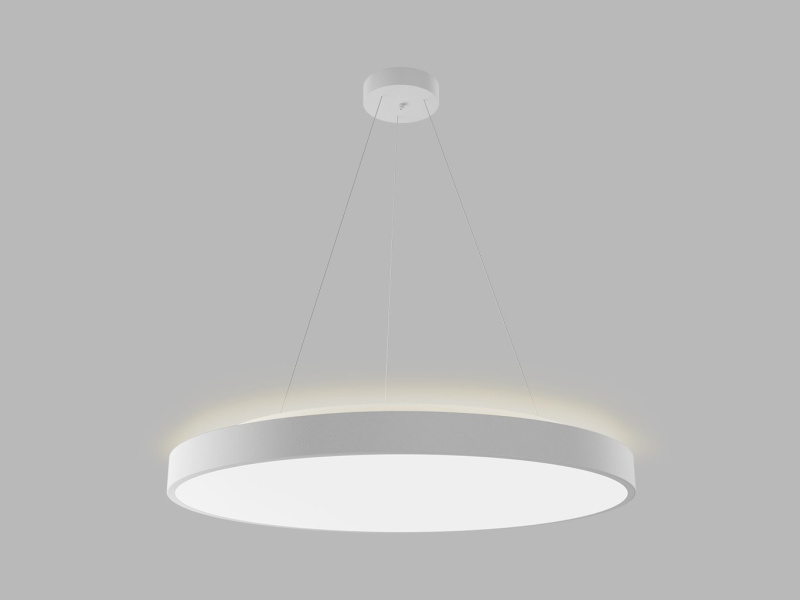 Led2 Závěsné LED svítidlo RINGO II 80 P/N-Z, 80+12W Barva: Bílá, Stmívání, řízení: 3000/4000K DALI/PUSH