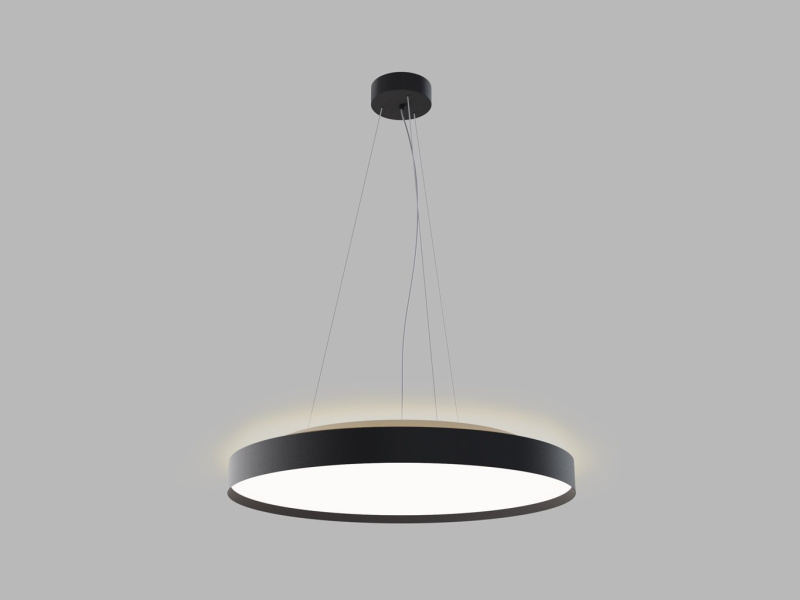 Led2 Závěsné LED svítidlo TORO 60 P/N-Z, 55+10W Barva: Černá, Stmívání, řízení: 3000/4000K CASAMBI TW