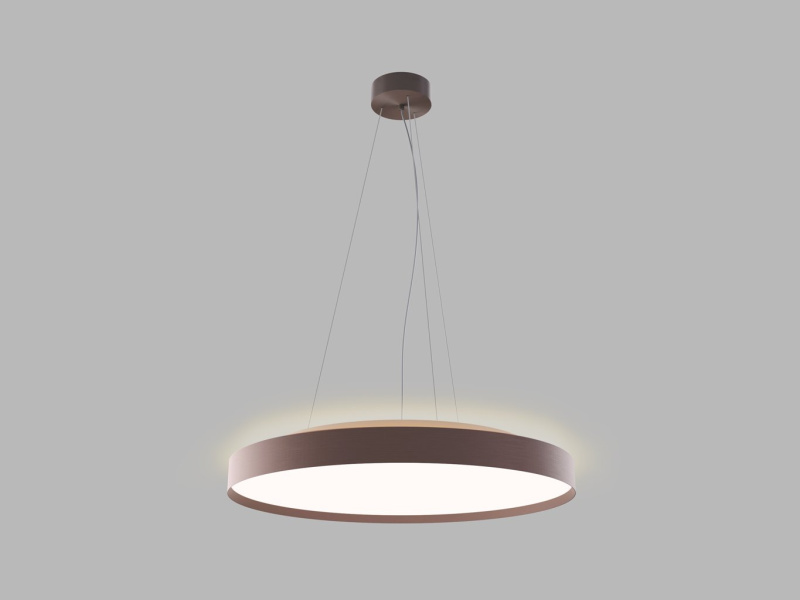 Led2 Závěsné LED svítidlo TORO 60 P/N-Z, 55+10W Barva: Hnědá, Stmívání, řízení: 3000/4000K DALI/PUSH