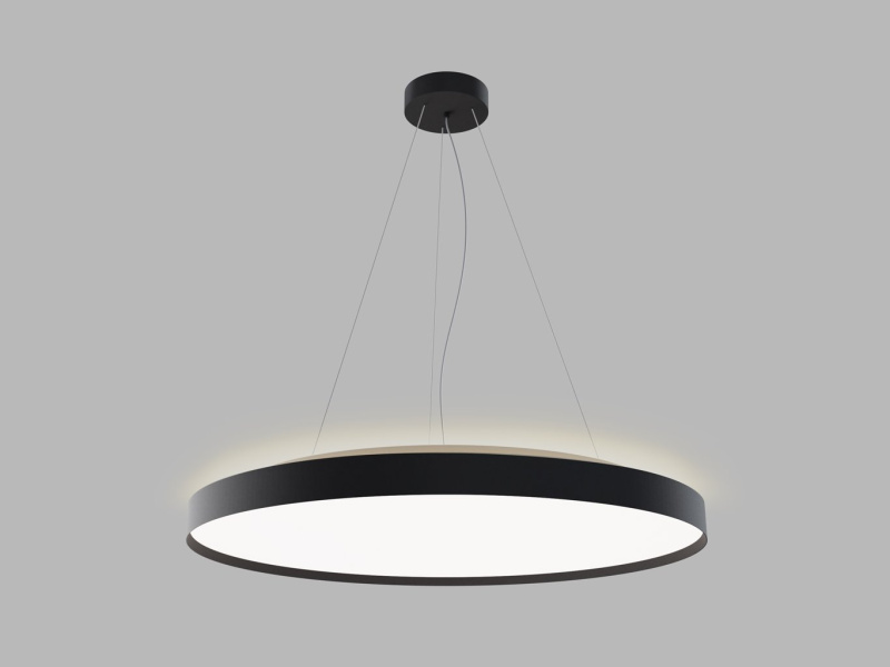 Led2 Závěsné LED svítidlo TORO 80 P/N-Z, 80+12W Barva: Černá, Stmívání, řízení: 3000/4000K DALI/PUSH