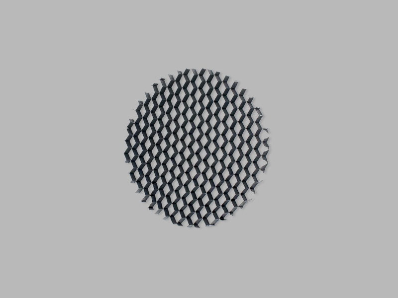 LED2 Lištové svítidlo HERO HONEYCOMB černá - LED2 Lighting