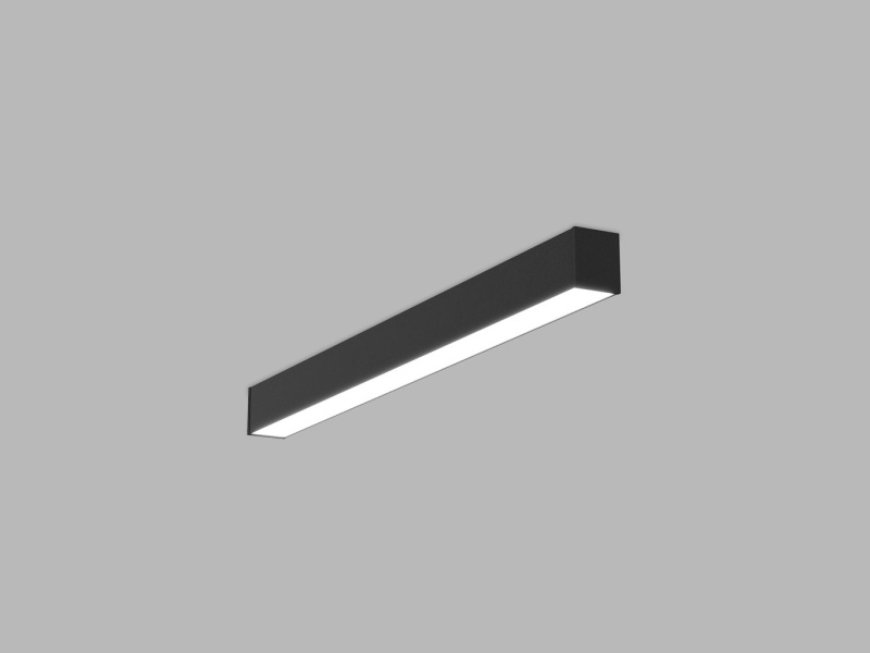 Led2 Stropní LED svítidlo NOLI II 90 P, 30W 3CCT Barva: Černá, Stmívání, řízení: 3000/3500/4000K DALI/PUSH