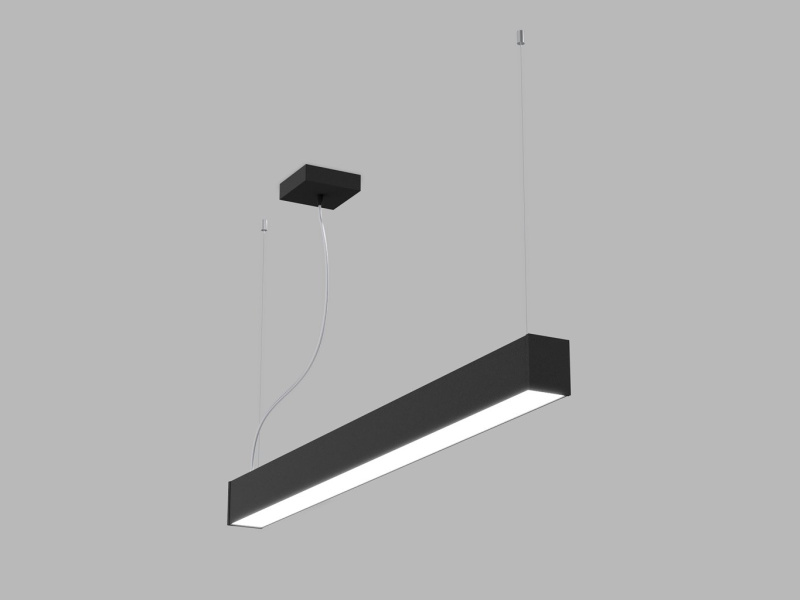 Led2 Závěsné LED svítidlo NOLI II 90 P-Z, 30W Barva: Černá, Stmívání, řízení: 3000/3500/4000K DALI/PUSH