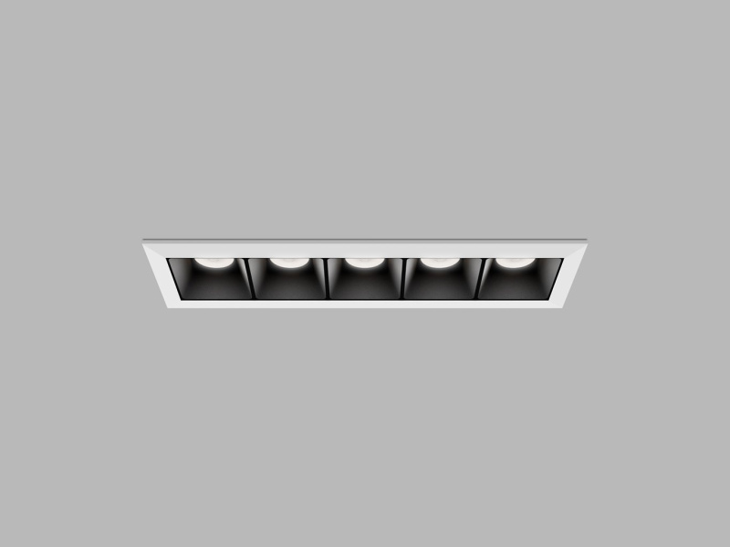 LED2 Zápustné svítidlo LINEAR II 5, W 10W 3000K/3500K/4000K UGR bílá - LED2 Lighting