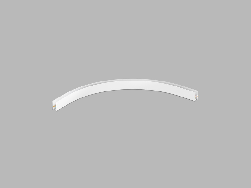 Led2 Oblouková lišta R450 pro 48V systém MAG TRACK, DALI Barva: Bílá