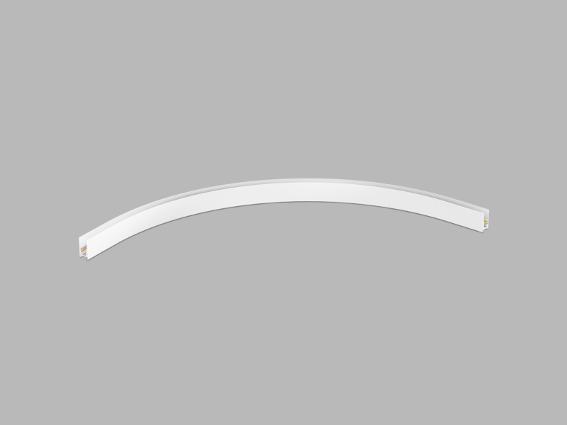 Led2 Oblouková lišta R600 pro 48V systém MAG TRACK, DALI Barva: Bílá