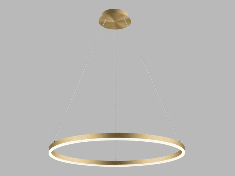 LED2 Závěsné svítidlo CIRCLE 80 P-Z, G ZIGBEE TW 62W 2700K-4000K zlatá - LED2 Lighting