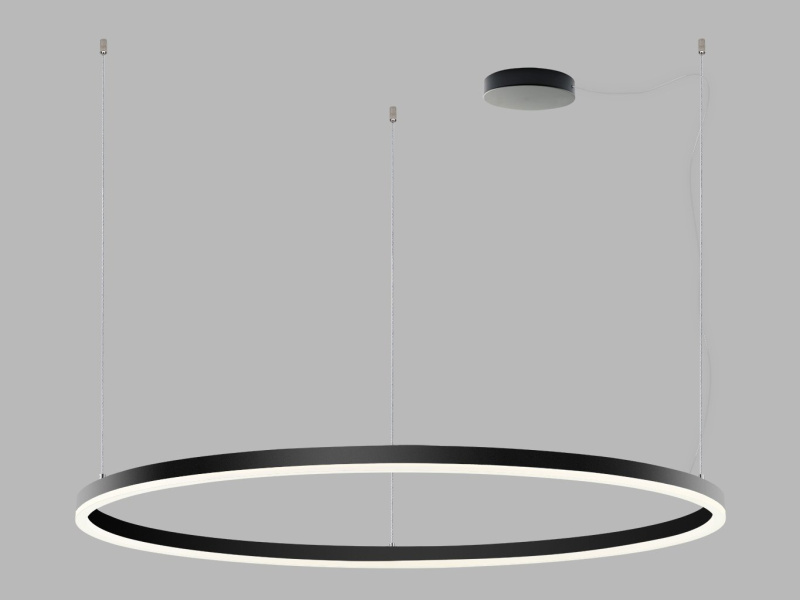 LED2 Závěsné svítidlo CIRCLE 120 P-Z, B TRIAC 100W 2700K/3000K/4000K černá - LED2 Lighting