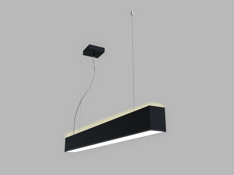 Led2 Lineární závěsné LED svítidlo LINO II 90 cm Barva: Černá, Stmívání, řízení: TRIAC, Vyzařování světla: dolů / nahoru