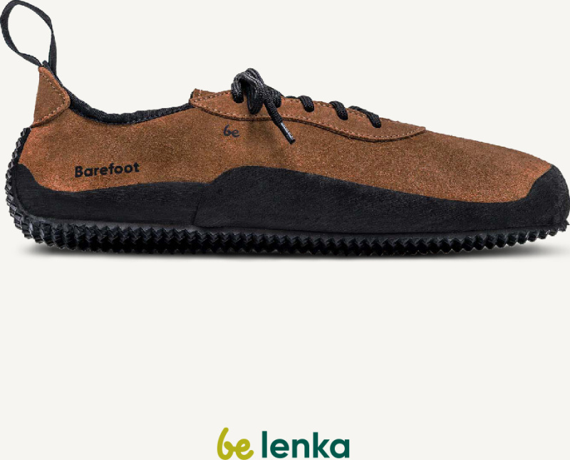 Trekové barefootové boty BE LENKA hnědé Velikost: 36