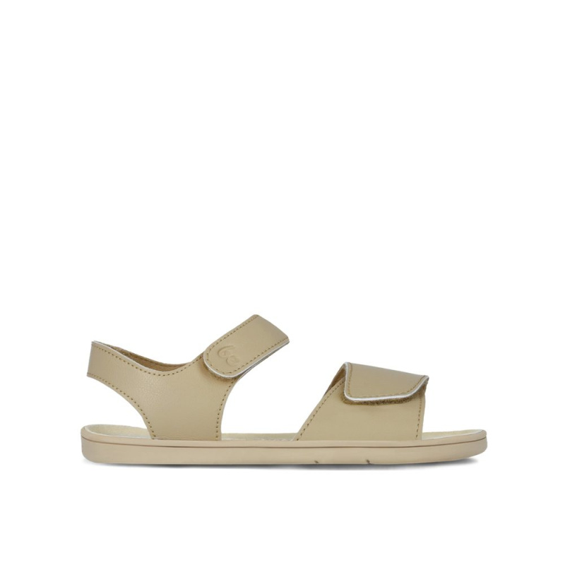 Dětské barefoot sandály BE LENKA Miami Junior světle hnědá Velikost: 37