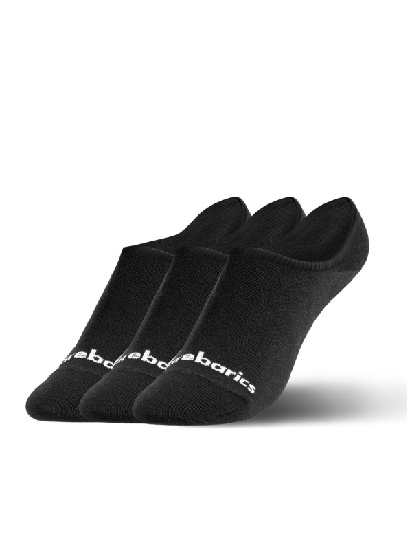 Barebarics - Barefootové ponožky - No-Show - Black - 3 pack Velikost: 39-42