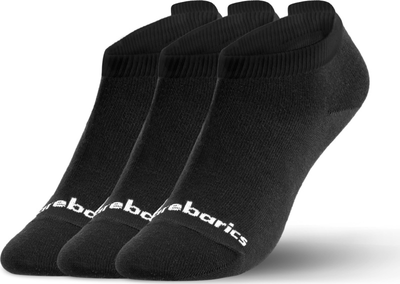 Barebarics - Barefootové ponožky - Low-cut - Black - 3 pack Velikost: 39-42