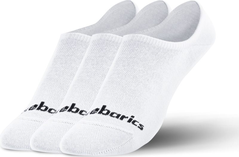 Barefootové ponožky BAREBARICS No-Show 3 pack bílé Velikost: 39-42