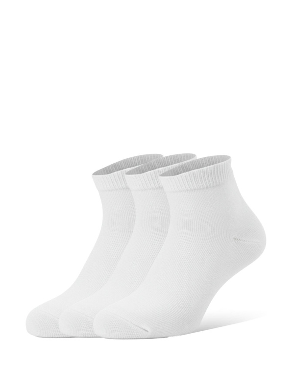Barefootové ponožky BE LENKA Low-cut Essentials bílá 3 pack Velikost: 35-38