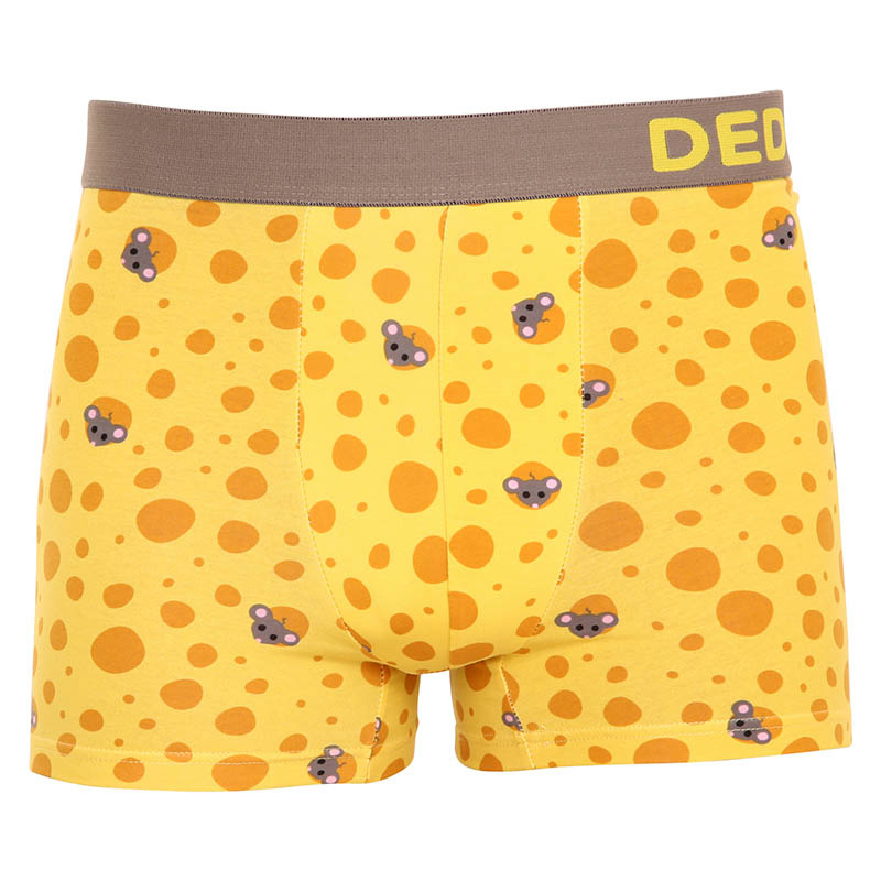 Veselé pánské boxerky Dedoles Sýr (GMMT019) XXL, trenky / trenýrky