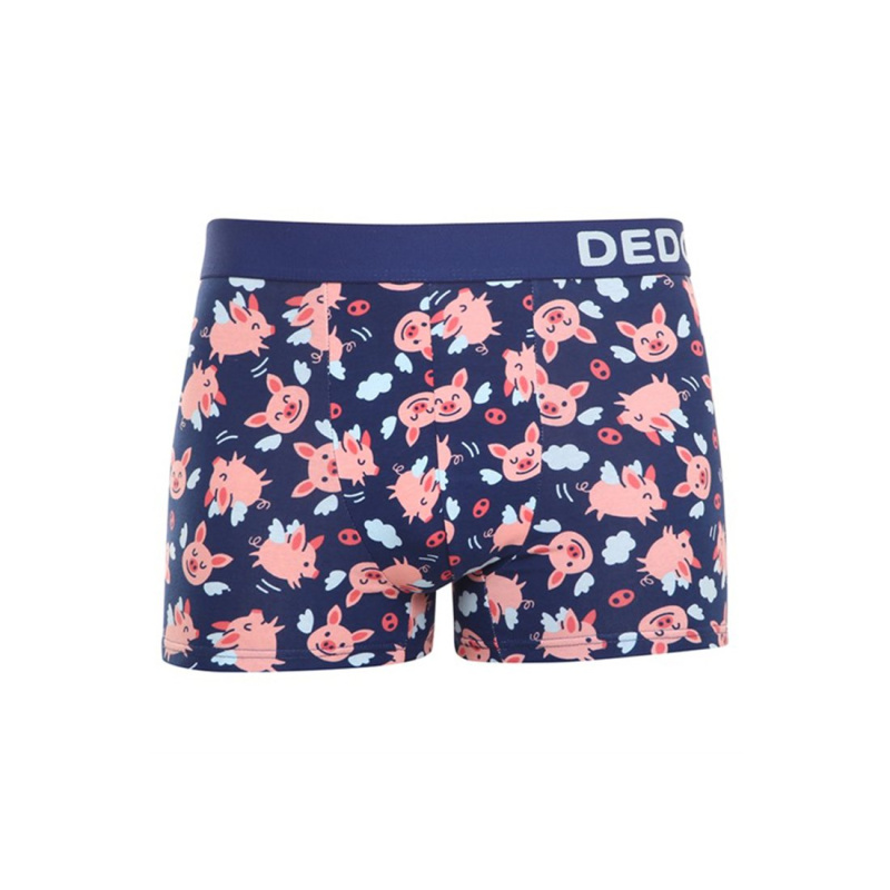 Veselé pánské boxerky Dedoles Létající prasátka (GMMT093) M, trenky / trenýrky