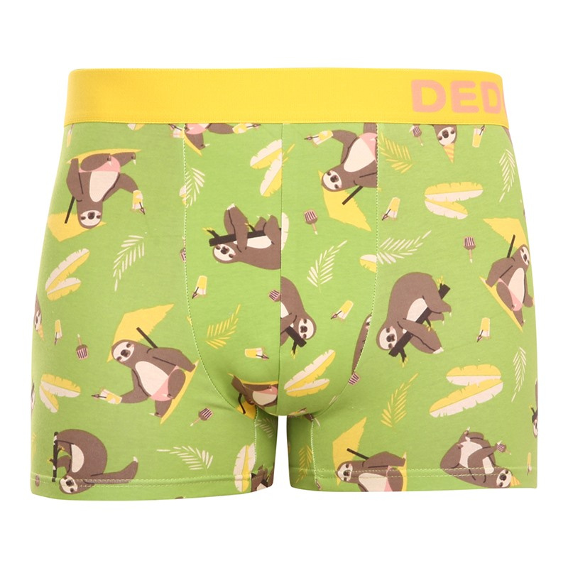 Veselé pánské boxerky Dedoles Lenochod (GMMT181) M, trenky / trenýrky