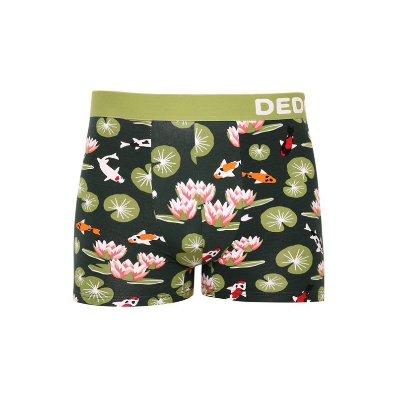 Veselé pánské boxerky Dedoles Rybky koi a lekníny (D-M-UN-T-C-C-1546) M, trenky / trenýrky