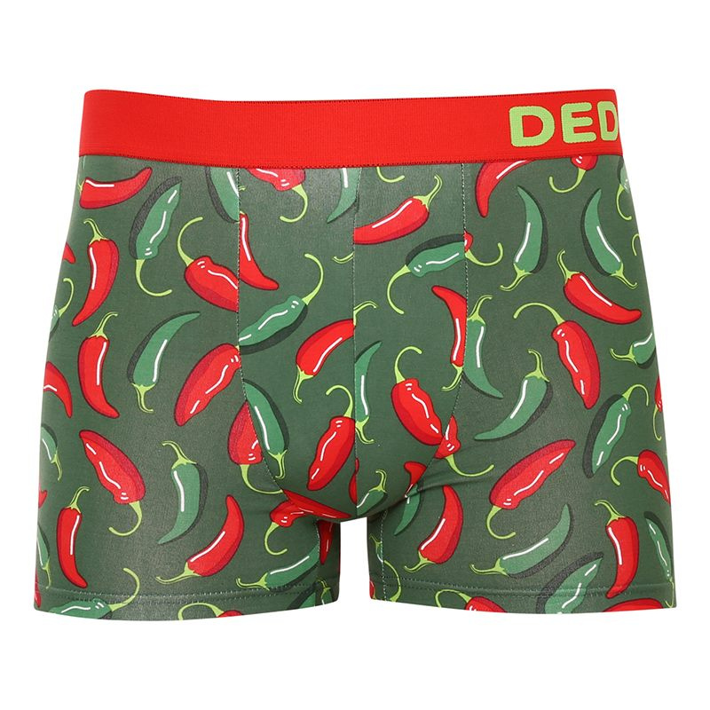 Veselé pánské boxerky Dedoles Chilli papričky (D-M-UN-T-C-C-1564) M, trenky / trenýrky