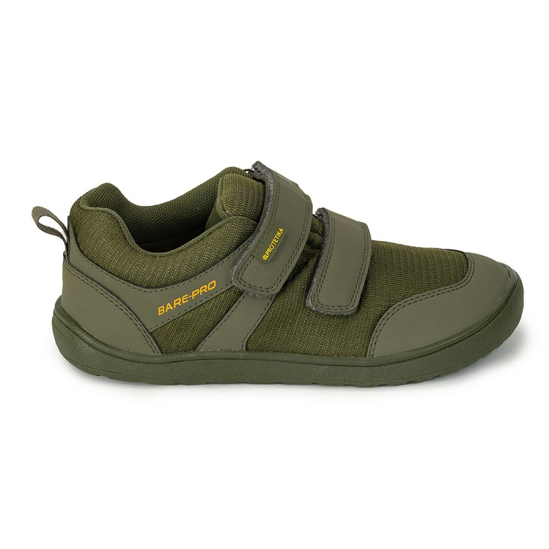Chlapecké barefoot tenisky s membránou NOLAN KHAKI, Protetika - 21
