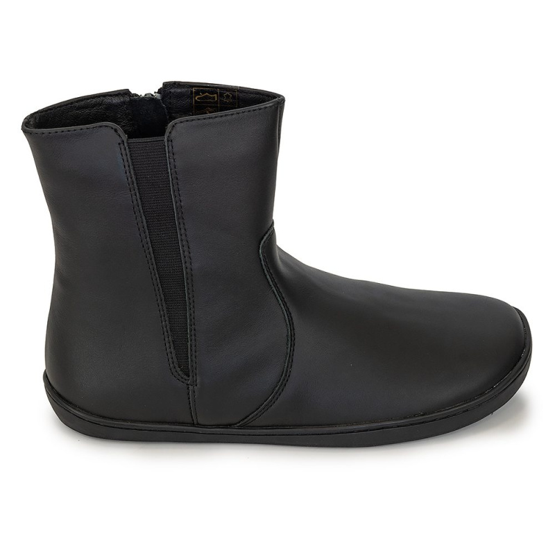 Dámské barefoot zimní boty TAMEA DARK BLACK, Protetika, tmavě černá - 40