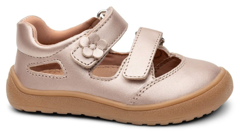 Dívčí barefoot sandály PROTETIKA NERY PEARL PINK lososová - 25