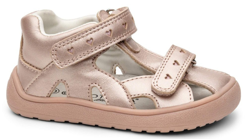 Dívčí barefoot sandály PROTETIKA HANA PINK starorůžová - 23