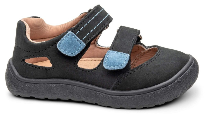 Chlapecké barefoot sandály PROTETIKA NERY BLACK černá - 24