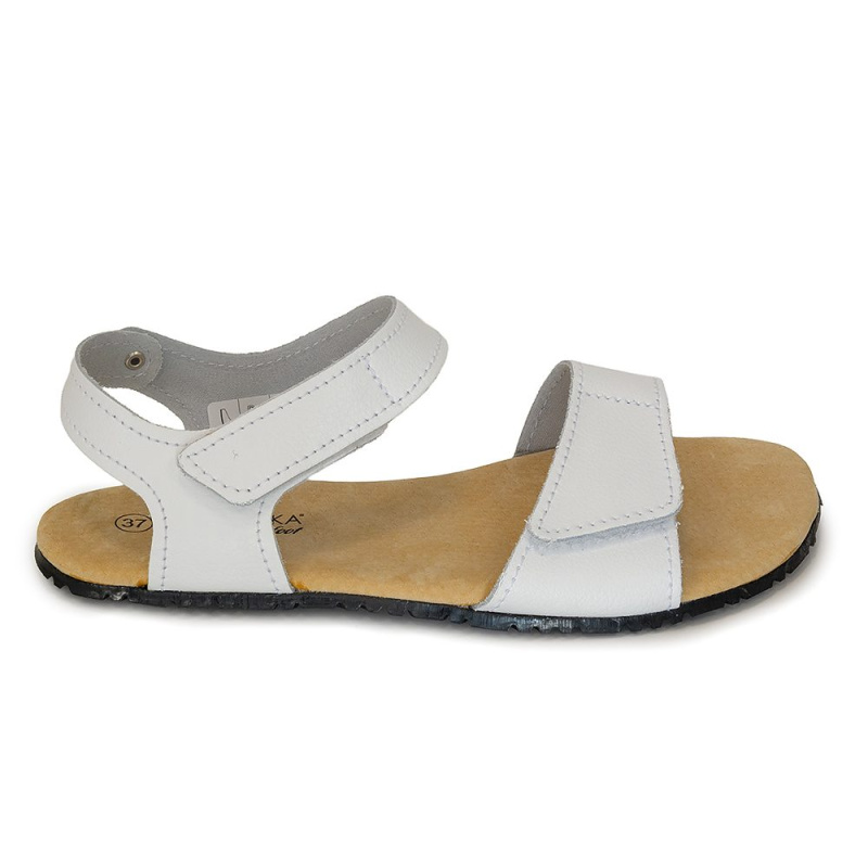 Damské barefoot sandály Protetika T201 BELITA 10 bílé - 40