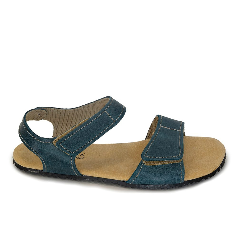 Damské barefoot sandály Protetika T201 BELITA 54 petrolejová - 41