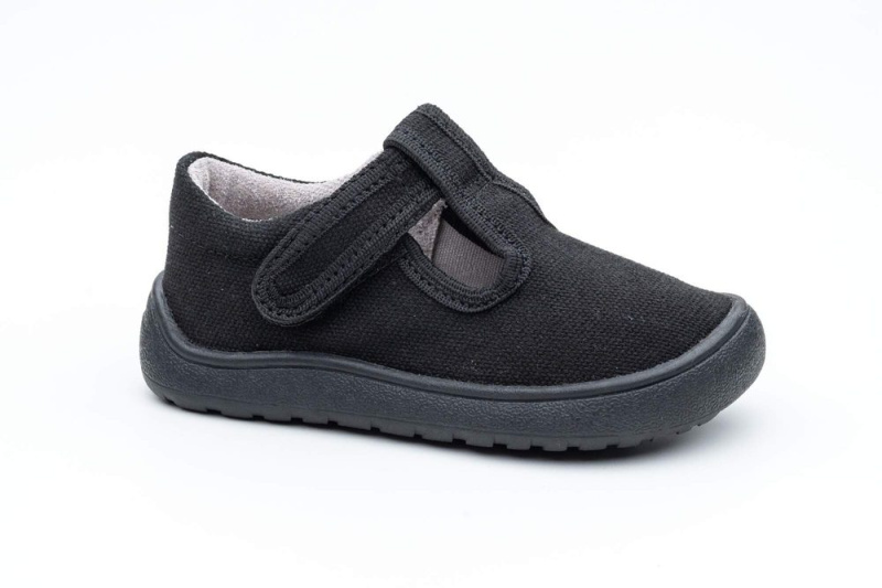 Papuče chlapecké barefoot Protetika KIRBY BLACK - 30