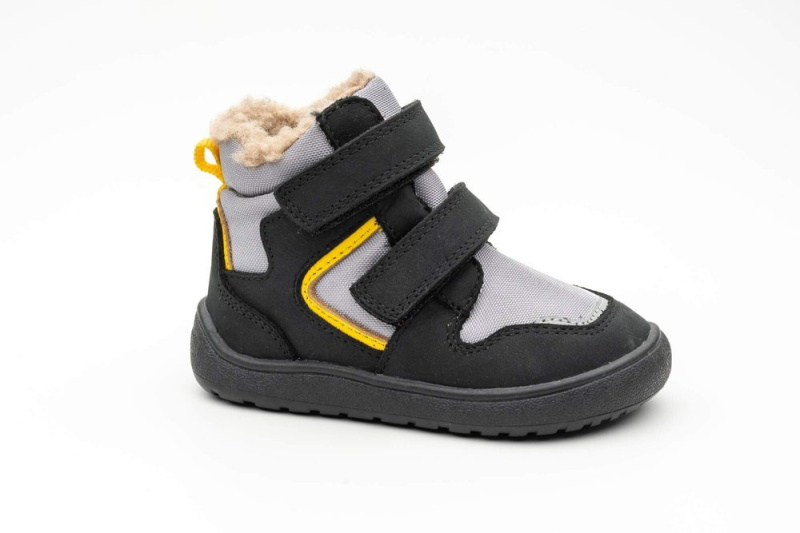 Chlapecké zimní barefoot boty PRO-tex  GERO BLACK - 26